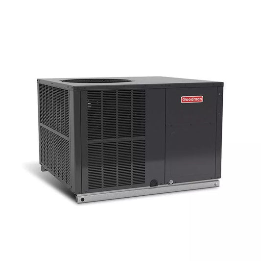 Goodman 2/3/3.5/4/5 Ton 13.4 SEER2 Single Stage Package Heat Pump Multi-Position Actual AHRI Rating 13.4 SEER2